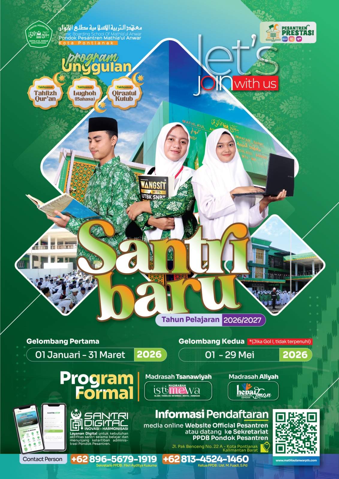 INFORMASI PENERIMAAN SANTRI BARU (SPMB) PPMA